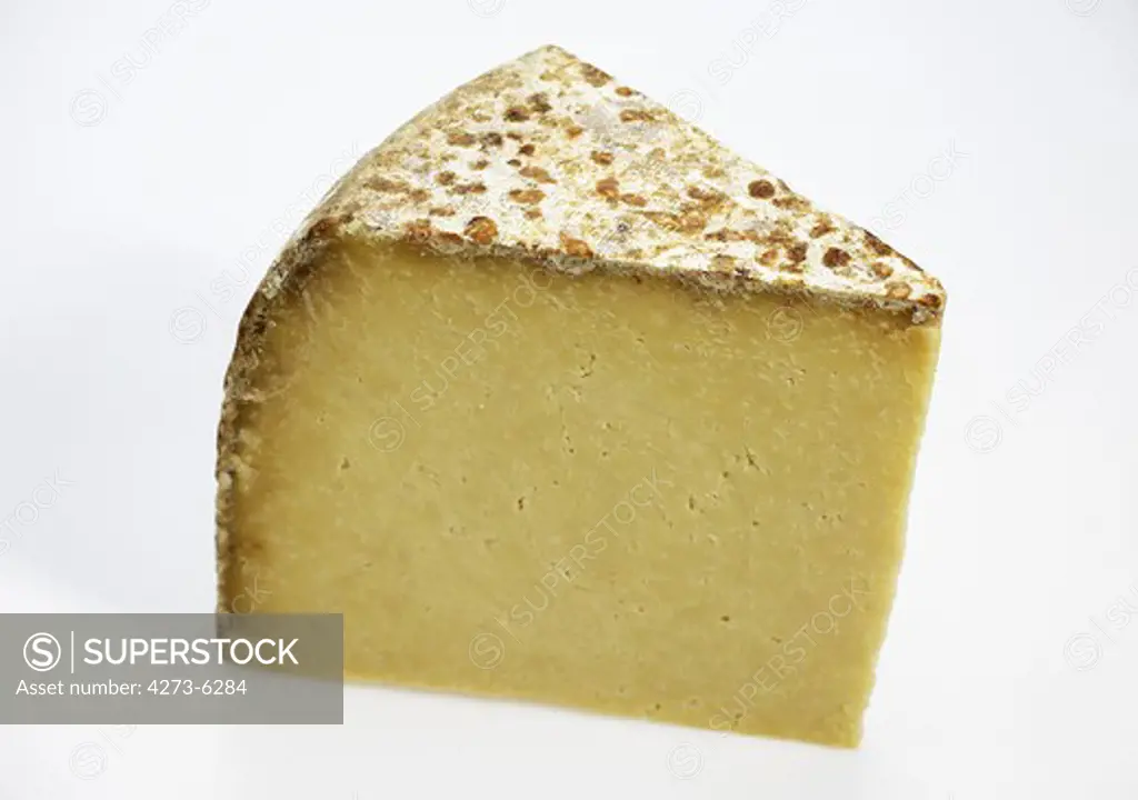 French Cheese Called Cantal, Cheese Made From Cow'S Milk
