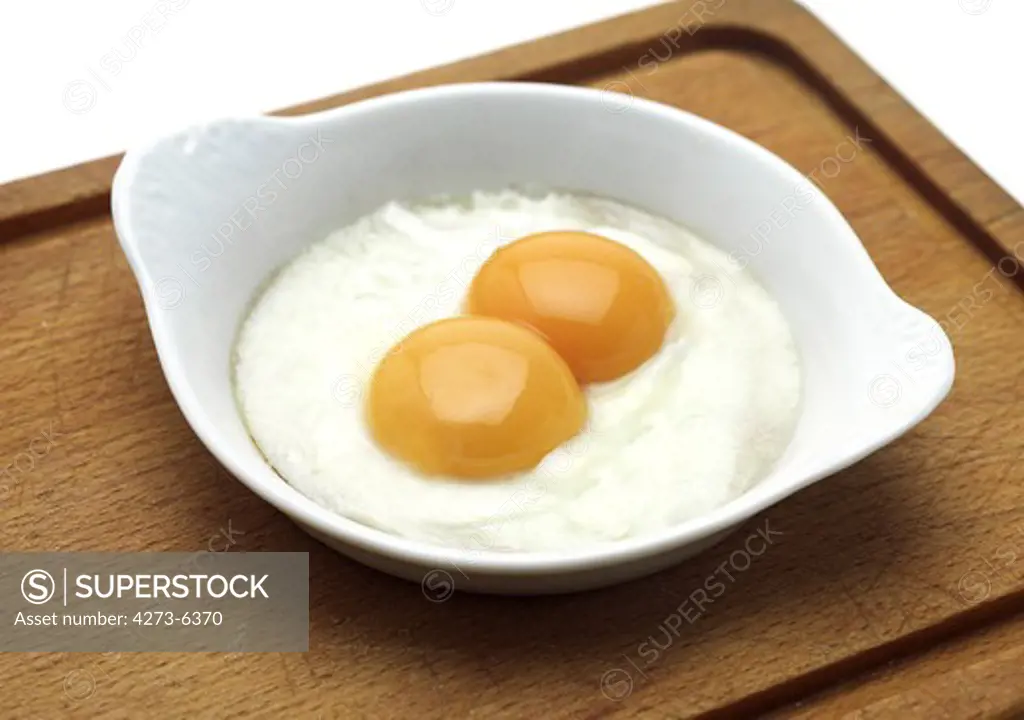 Fried Eggs In A Plate