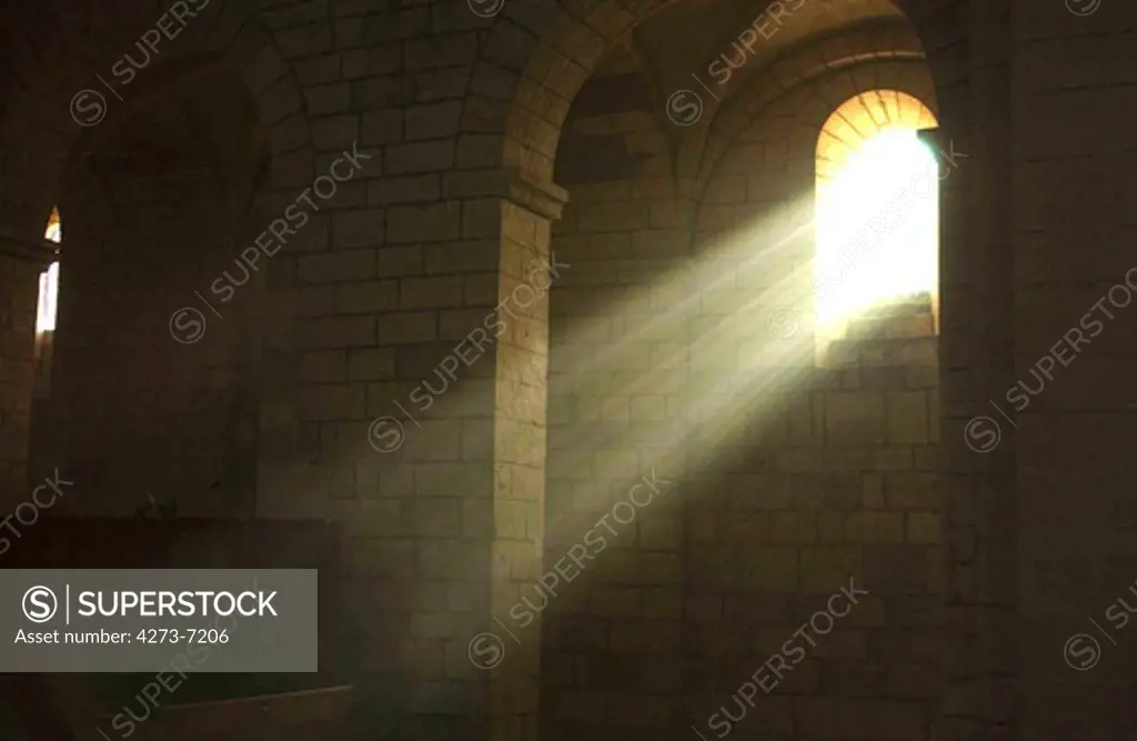 Ray Of Light In A Church