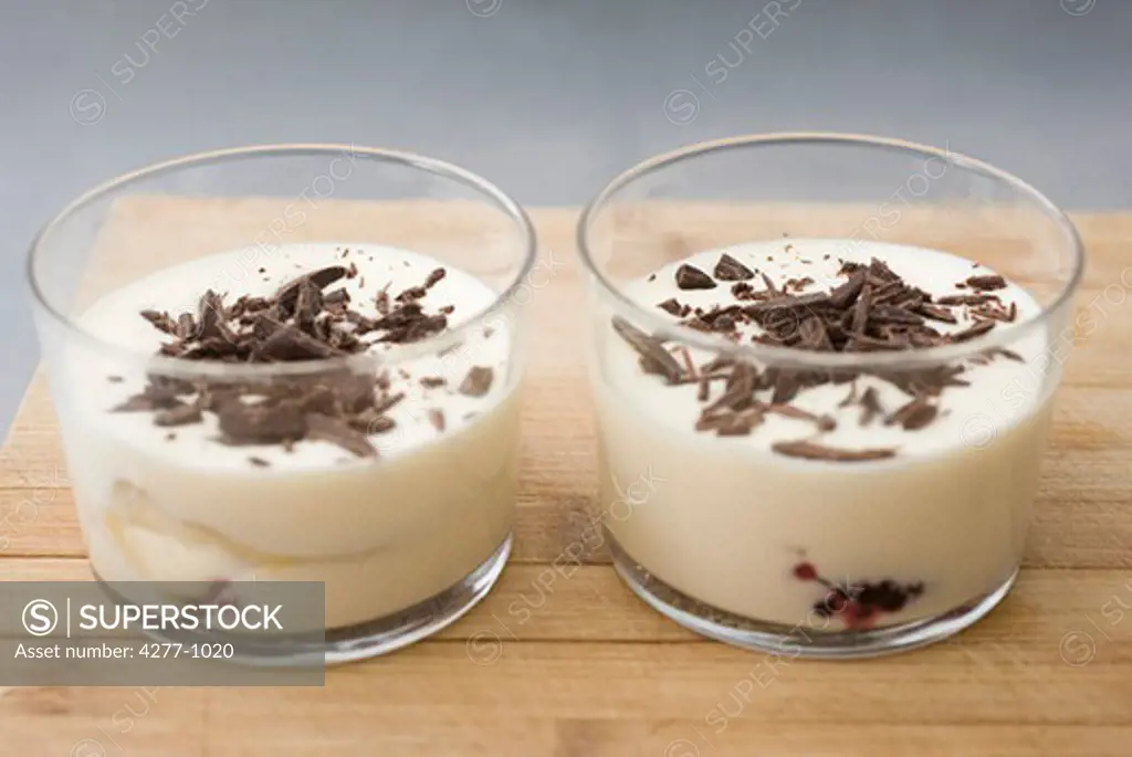 Berry trifle with Kirsch