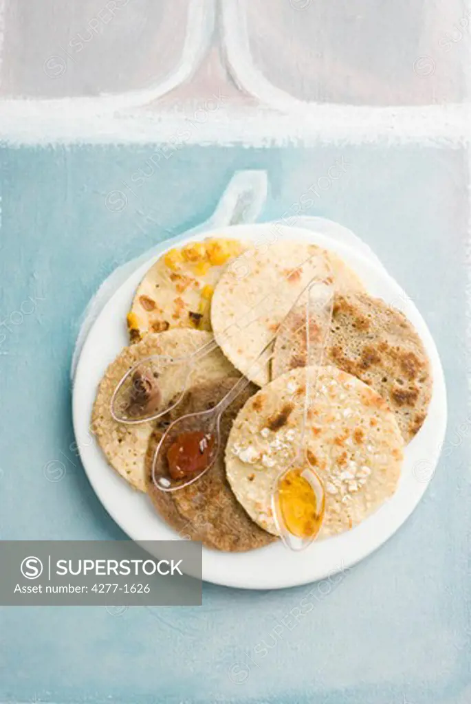 Sweet spiced crepes