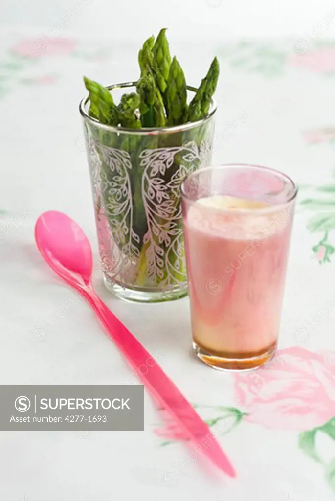 Asparagus with citrus mayonnaise