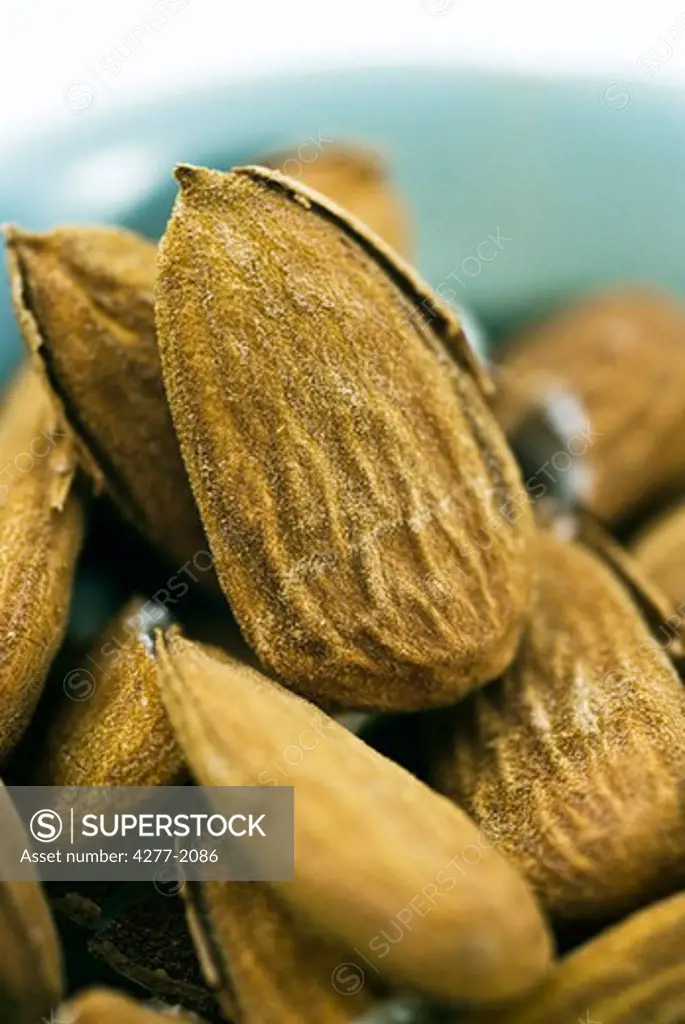 Almonds, close-up