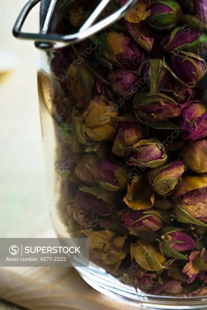 Rosebud herbal tea