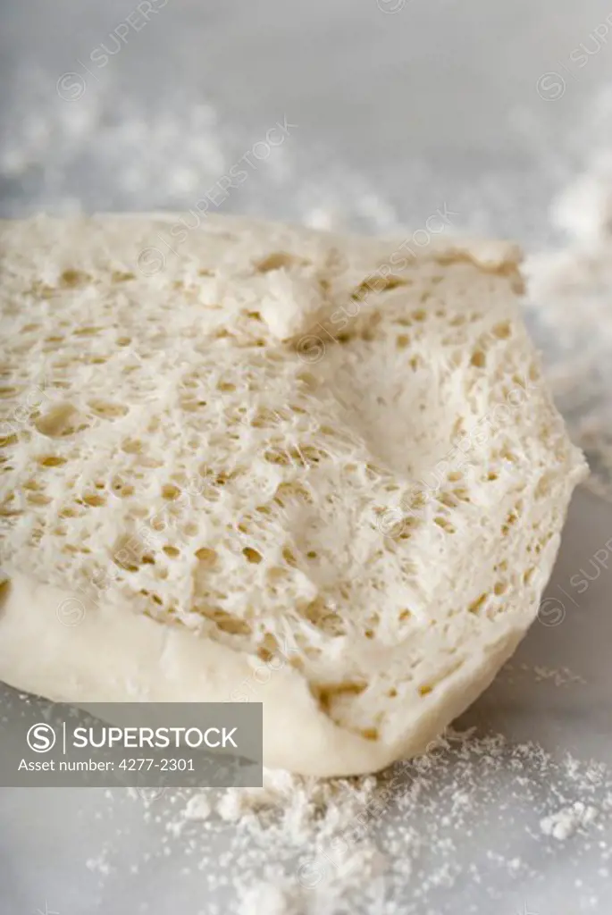Bread dough, close-up