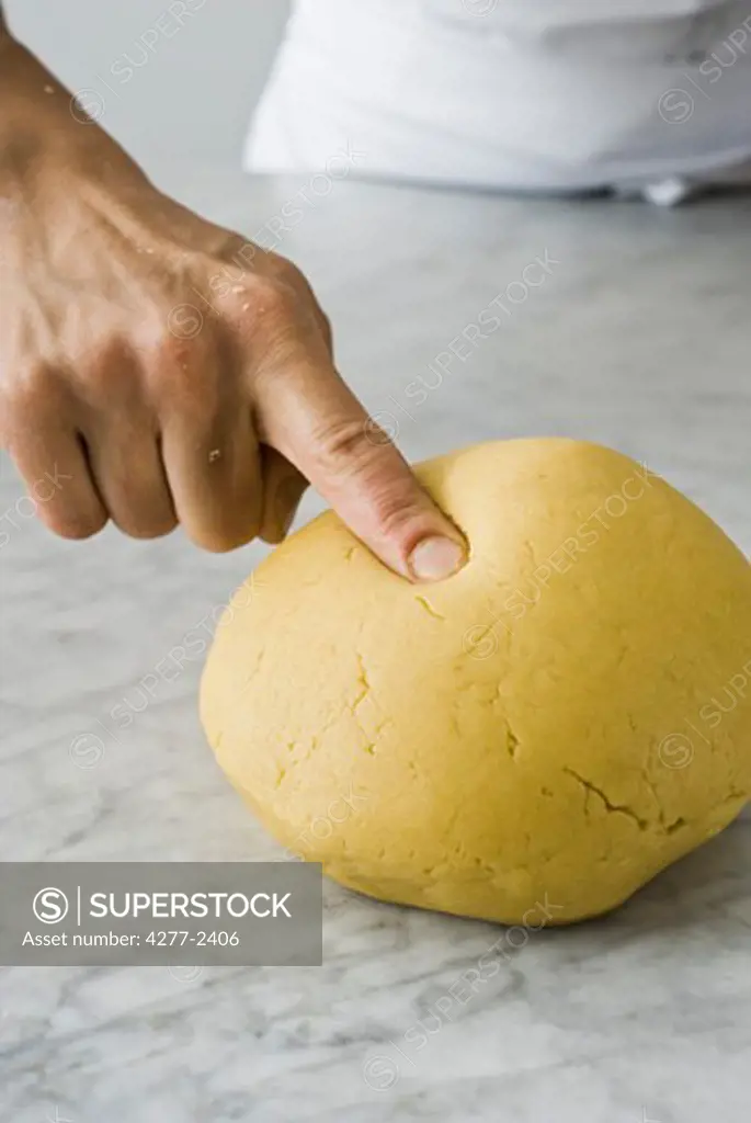 Preparing pastry dough