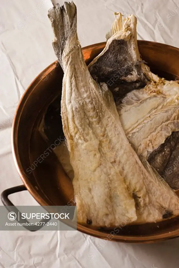 Salt cod preparation