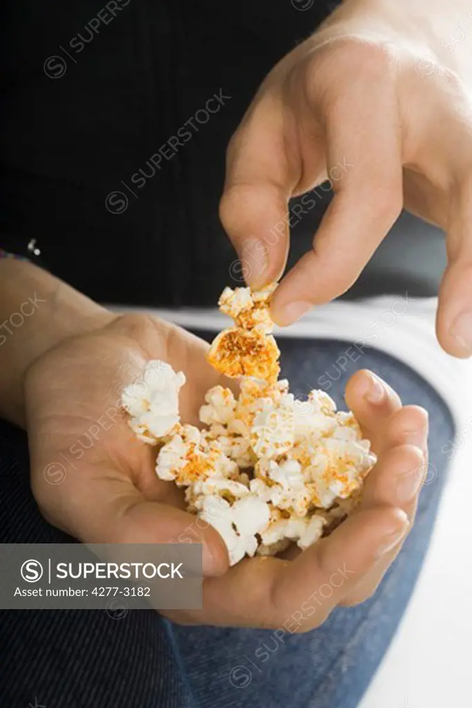 Espelette chili powder popcorn