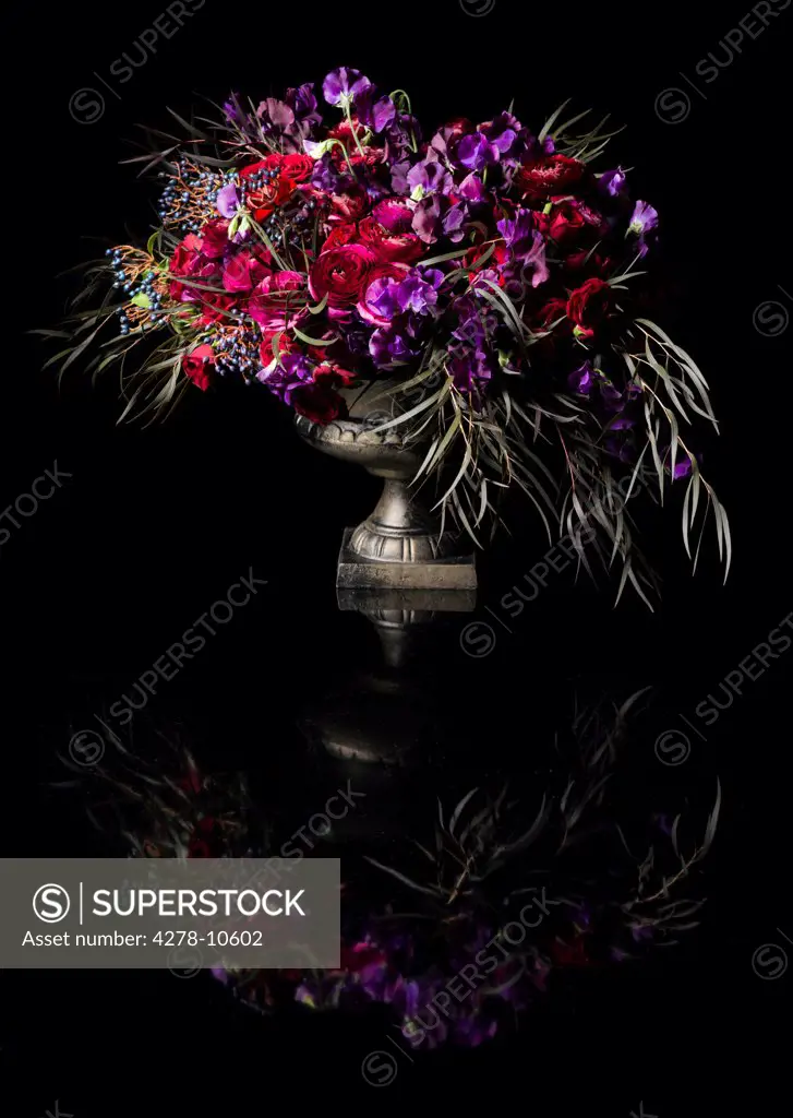 Bouquet of Flowers in Urn