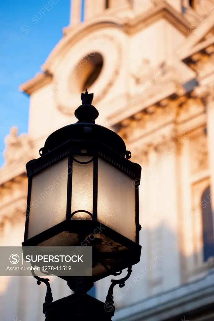 Ornate Lamp Post, London, England, UK