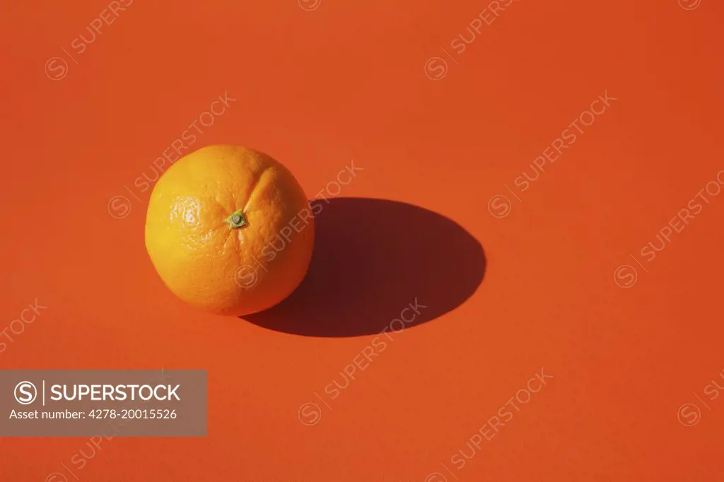 Orange on Orange Background