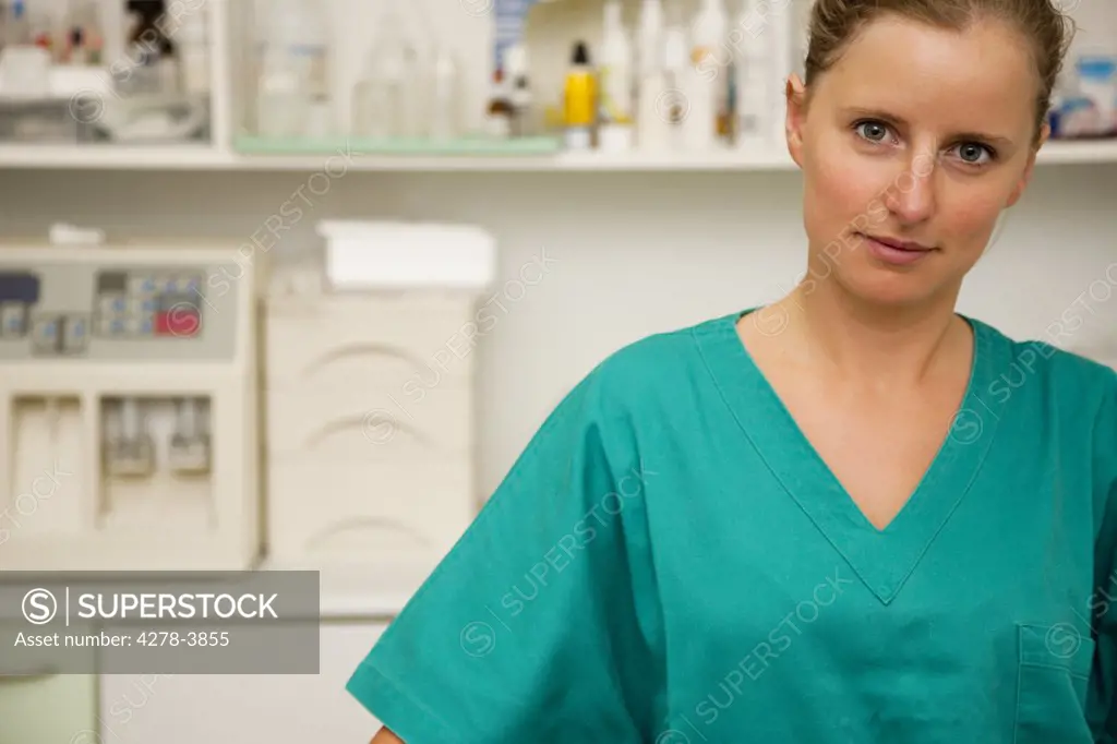 Portrait of a woman doctor