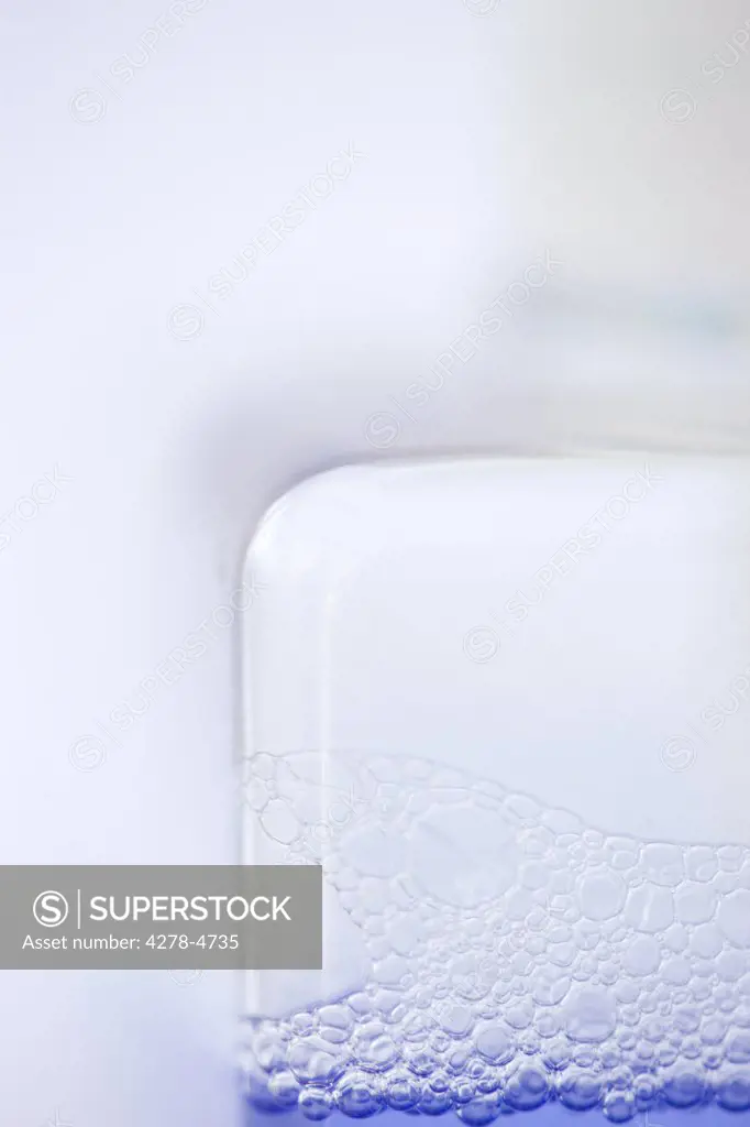Close up of a liquid soap dispenser