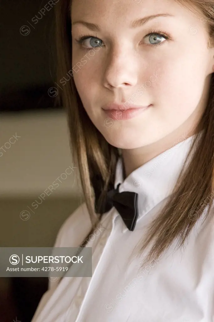 Portrait of a waitress