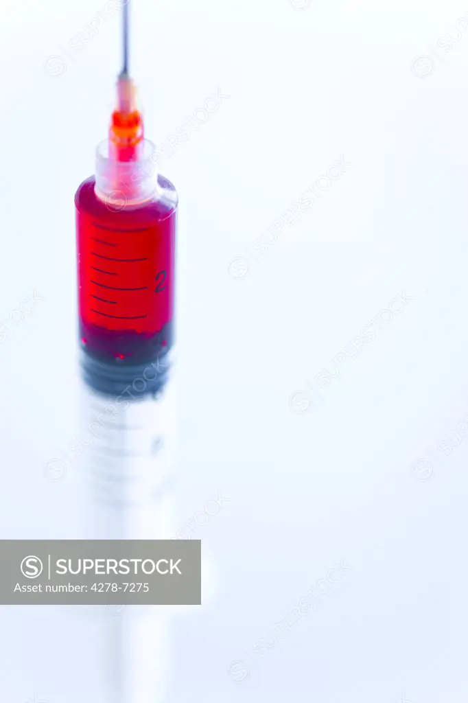 Syringe Full of Blood