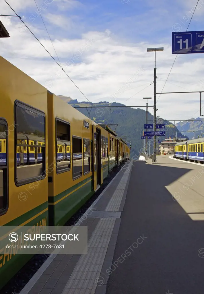 Grindelwald Train Station, Switzerland