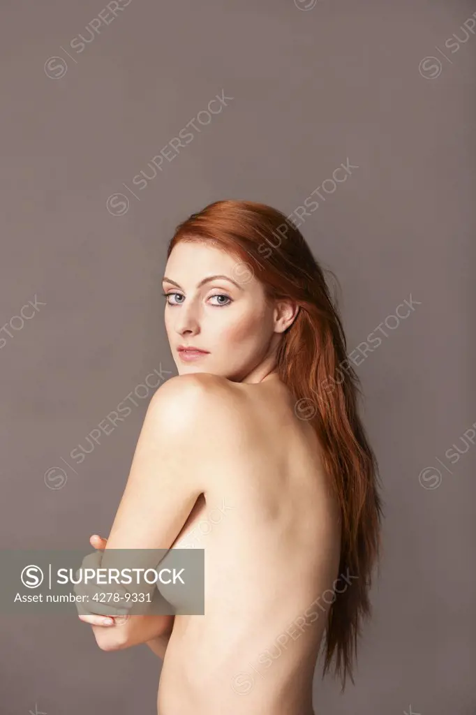 Nude Woman Looking over shoulder