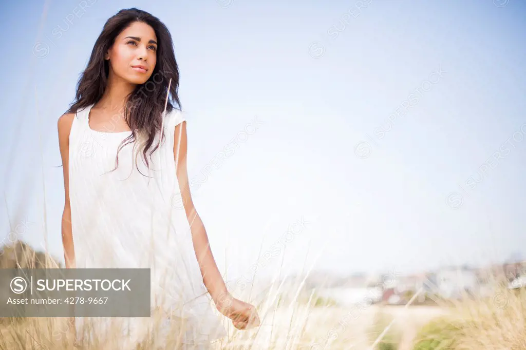 Young Woman in a Meadow