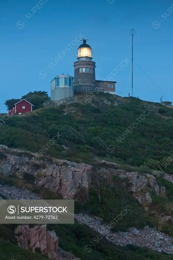 Kullen Lighthouse. Kullaberg Peninsula, Scania, Sweden