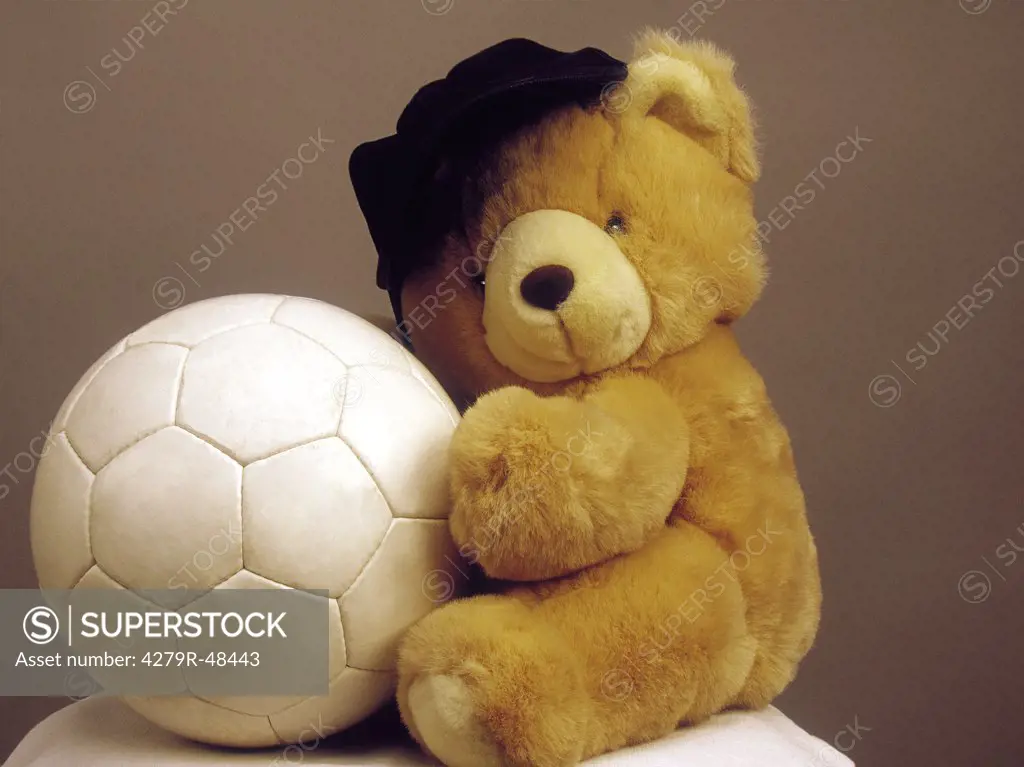 Teddy with ball
