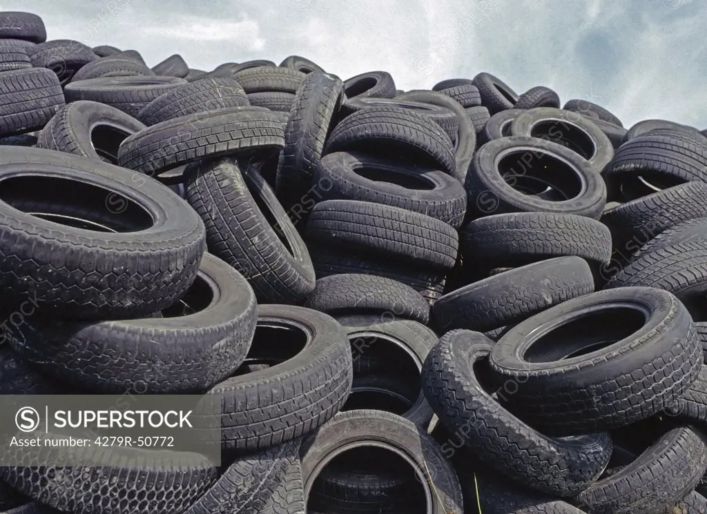 old car tyres