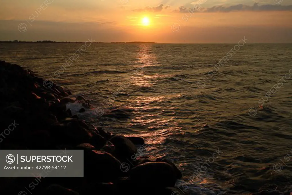 sea - sunset