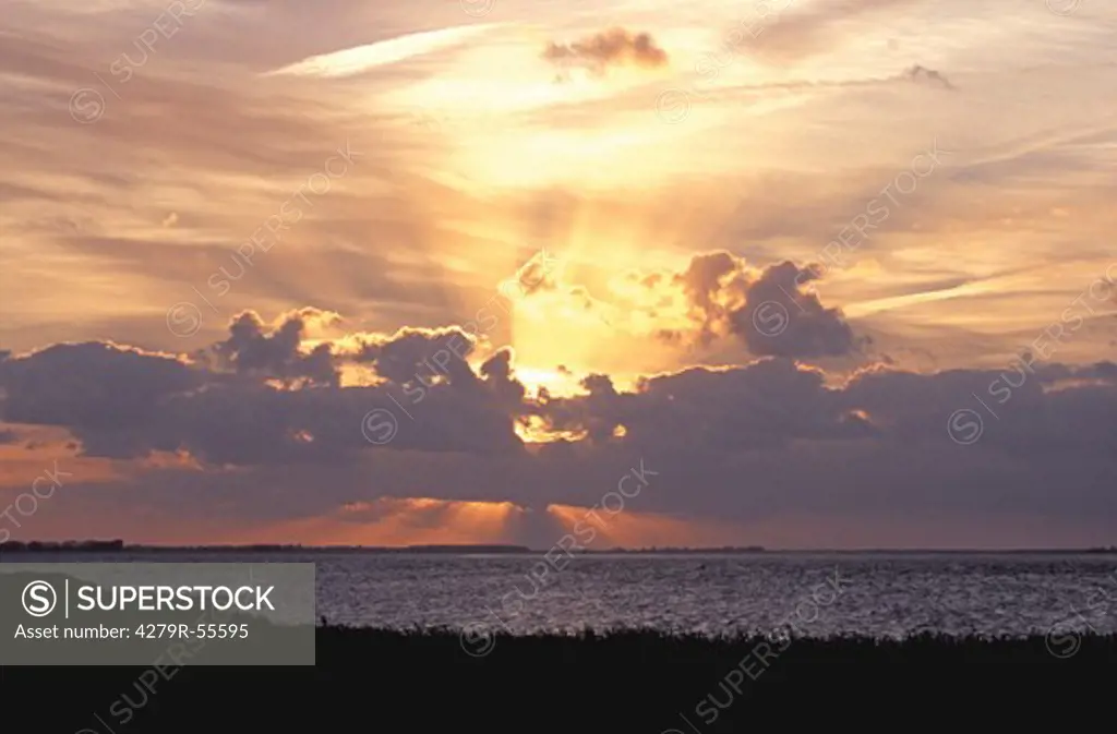 island Ruegen - sunset