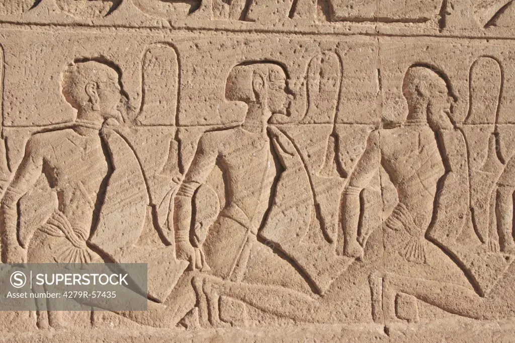 Egypt, Abu Simbel - relief