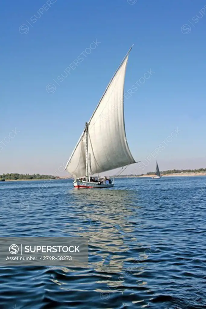 boat on the nile
