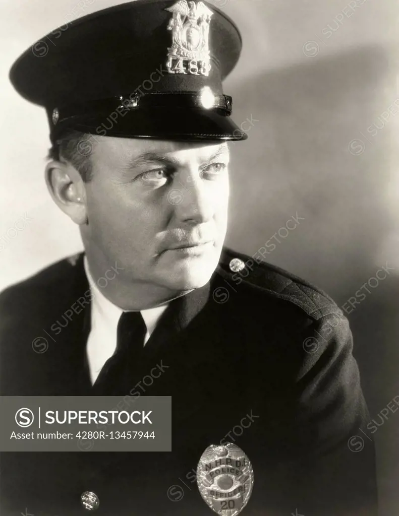 Portrait of a policeman (OLVI007_OU939_F)