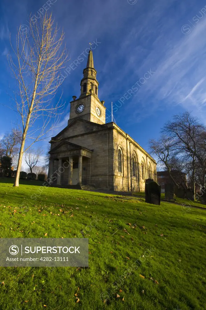 England, Tyne and Wear, Newcastle upon Tyne. St Anns Church, originally set in fields overlooking the East Quayside.