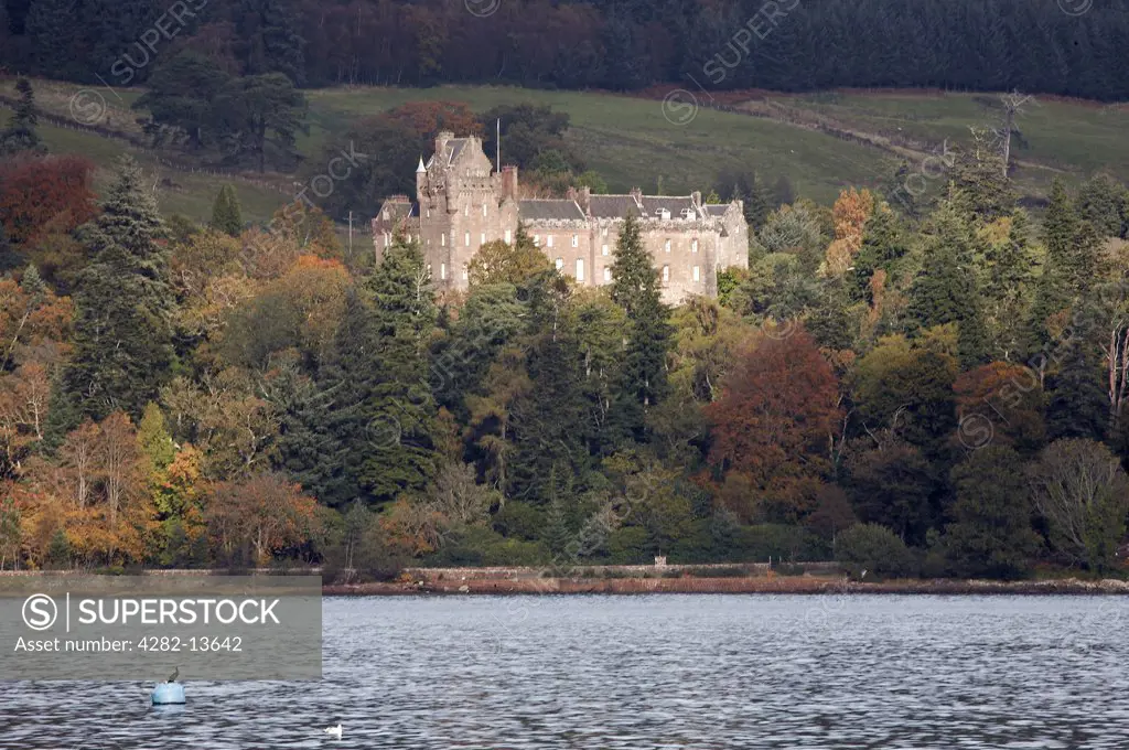 Scotland, North Ayrshire, Brodick. Brodick Castle and Country Park on the Isle of Arran.