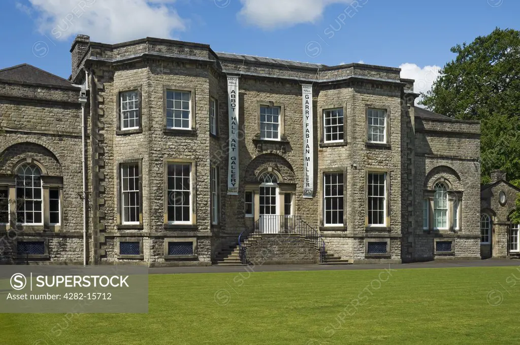 England, Cumbria, Kendal. Abbot Hall Art Gallery and Museum.