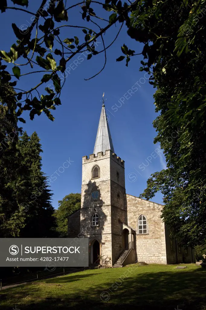 England, County Durham, Castle Eden. The Parish Church of St James built on the site of a ruined medieval chapel.