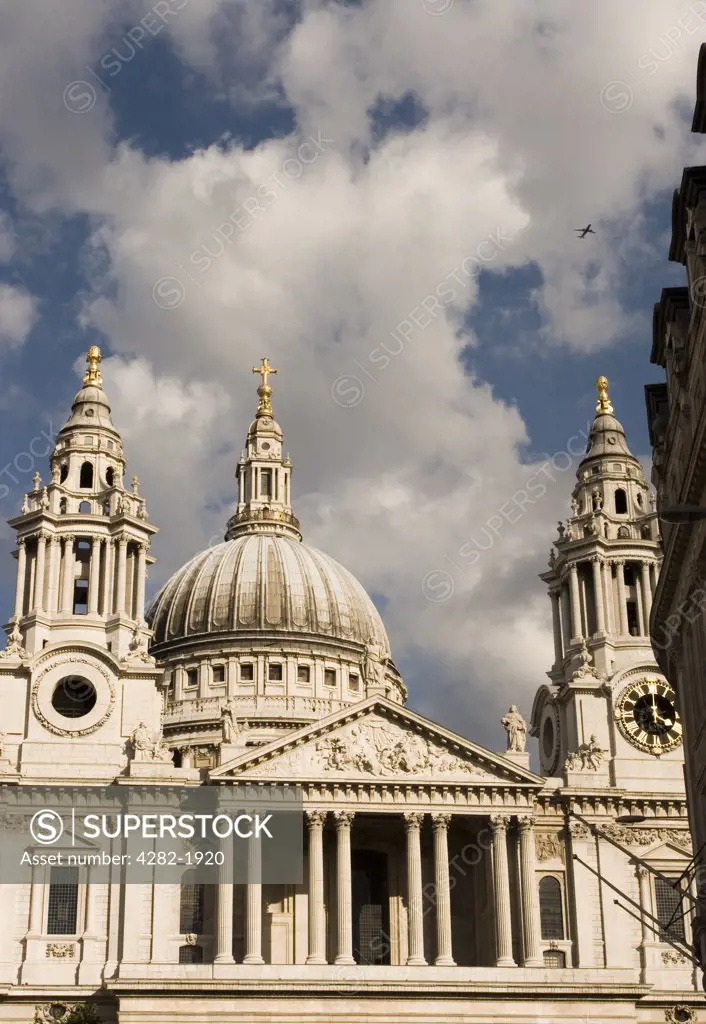England, London, St. Paul's Cathedral. St. Pauls Cathedral. The present building dates from the 17th century, and is generally reckoned to be London's fifth St. Paul's Cathedral.
