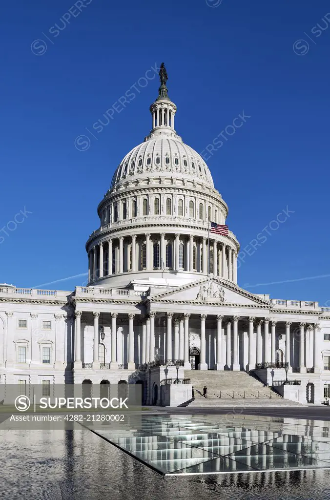 The United States Capitol Building.