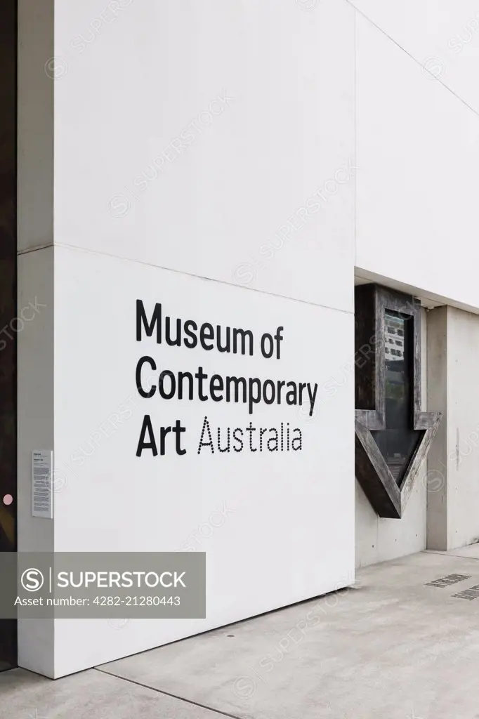 Museum of Contemporary Art in Sydney.