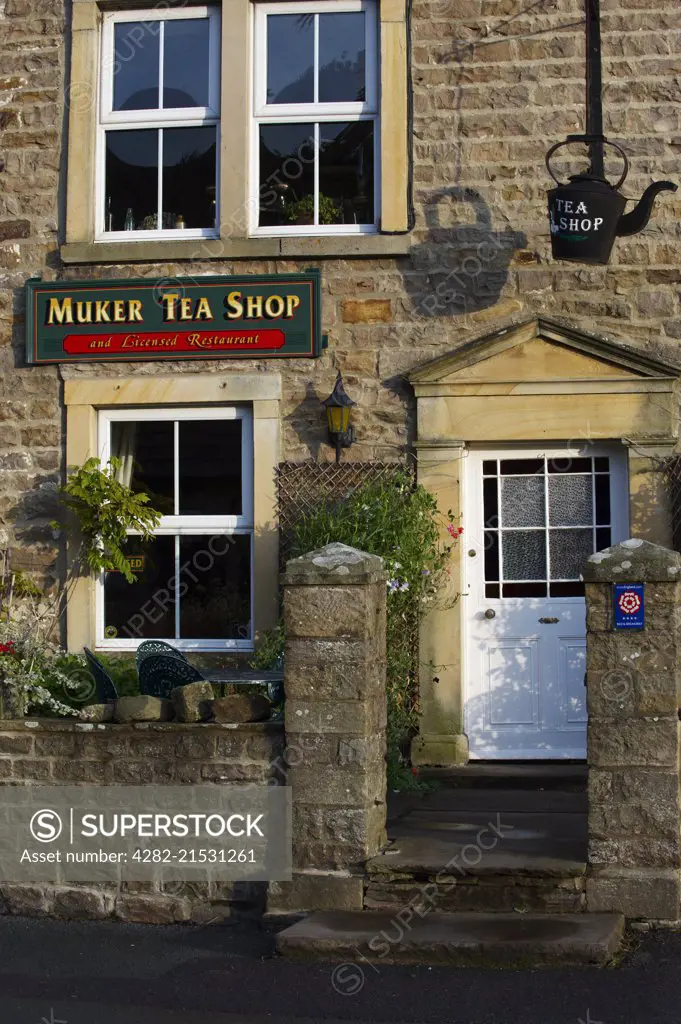 Village tea shop in Muker.