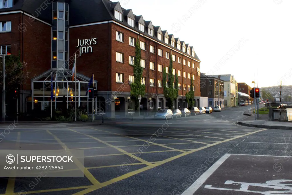 Republic of Ireland, County Cork, Central Cork. Exterior view of Jurys Inn hotel in Cork.
