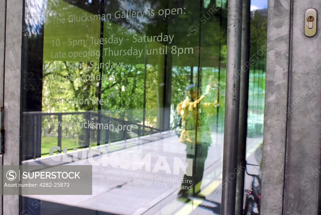 Republic of Ireland, County Cork, Lewis Glucksman Gallery. Exterior view of the Lewis Glucksman Gallery in Cork.