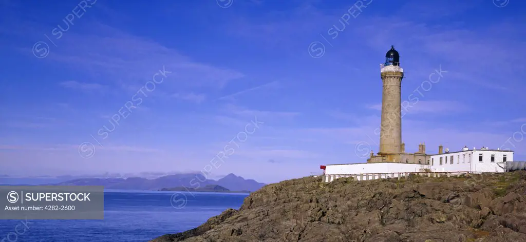 Scotland, Argyll and Bute, Ardnamurchan. Ardnamurchan Point Lighthouse.
