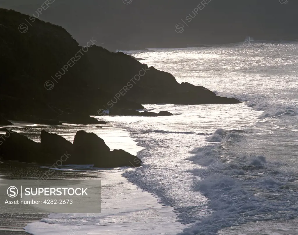 Republic of Ireland, County Kerry, Coumeenole. Coumeenole strand on the Dingle peninsula.