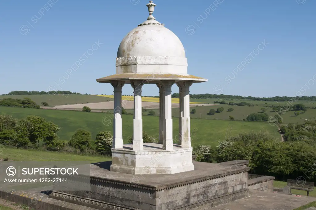 England, East Sussex, near Patcham. The Chattri, a monument in the South Downs dedicated to the memory of the Indian Soldiers who died in the First World War.
