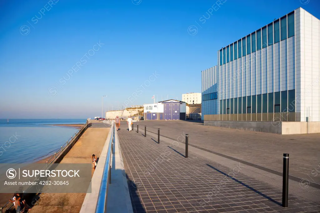 England, Kent, Margate. A view of the New Turner Gallery in Margate.