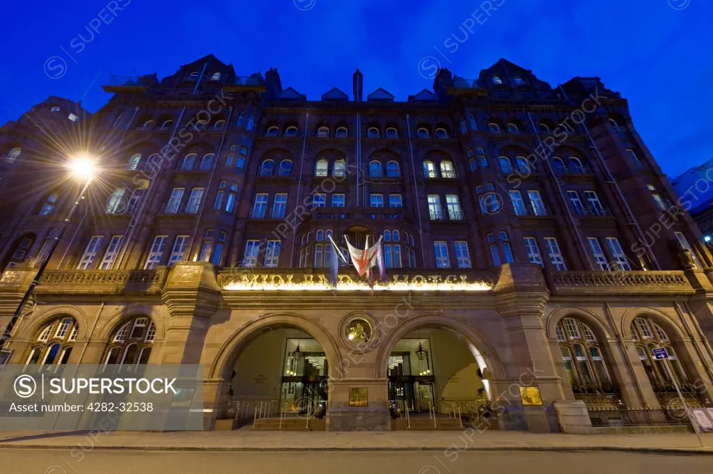 England, Greater Manchester, Manchester. The Midland Hotel in St Peter's Square in Manchester.