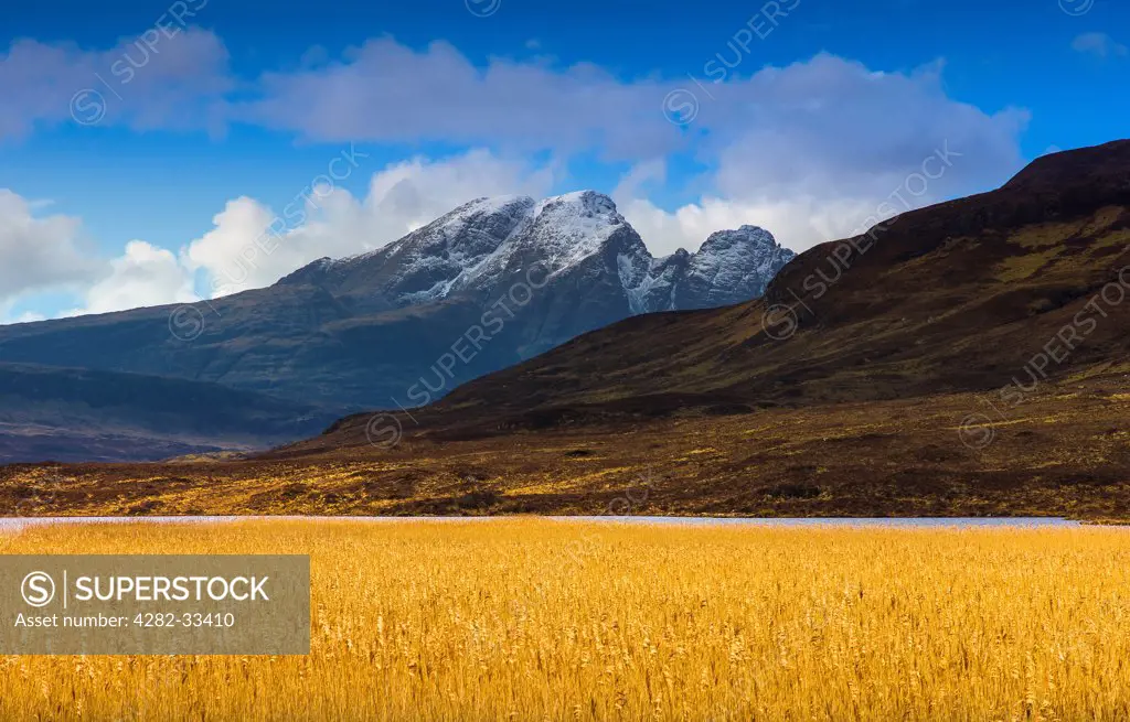 Scotland, Isle of Skye, Broadford. Loch Cill Chriosd along the Strathaird Peninsula on the Isle of Skye.