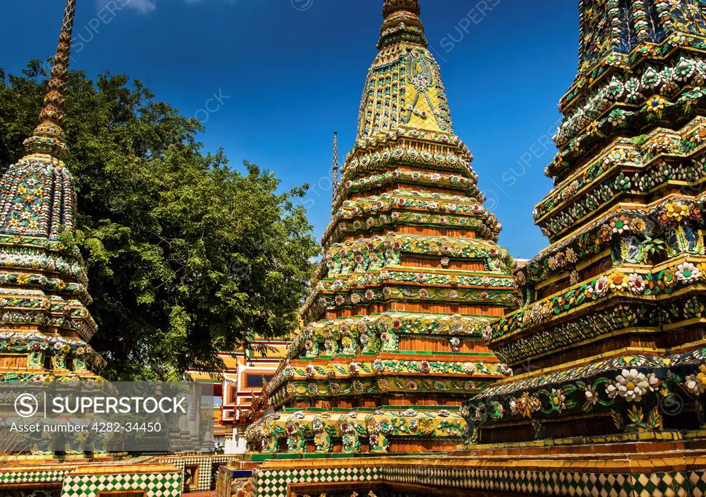 Thailand, Central Thailand, Wat Pho. Wat Pho in Bangkok.