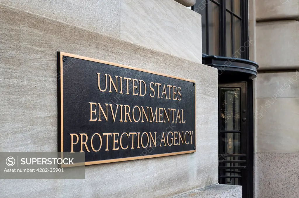USA, District of Columbia, Washington DC. The United States Environmental Protection Agency in Washington DC.