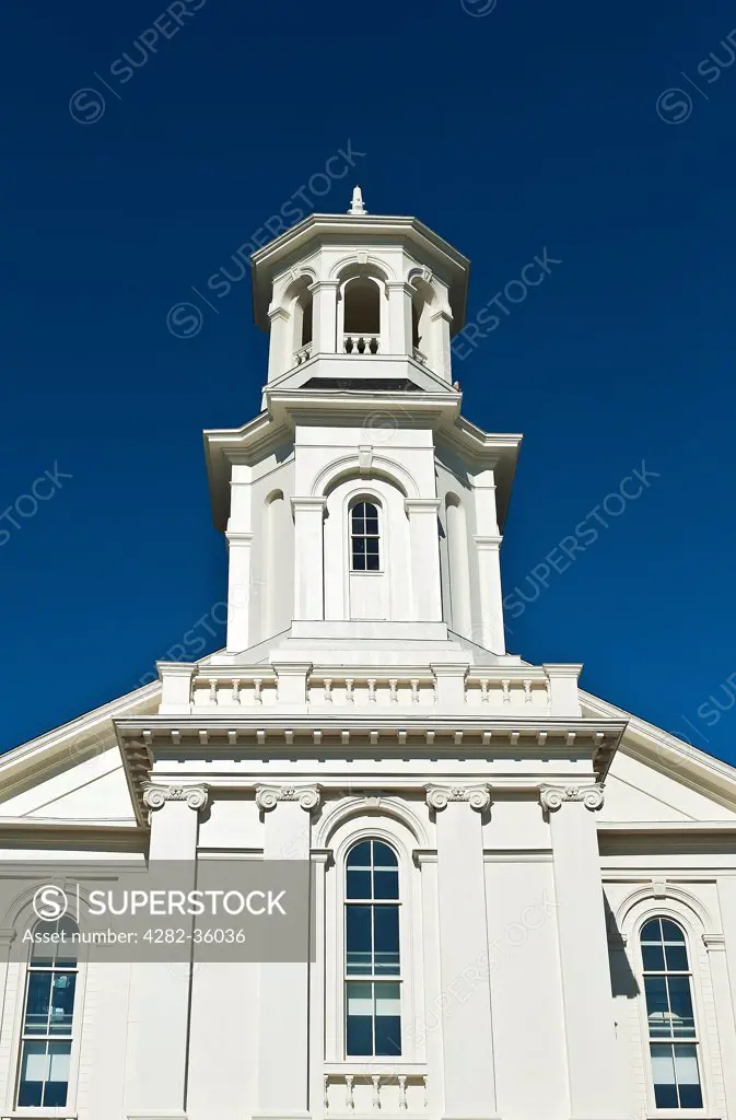 USA, Massachusetts, Cape Cod. Provincetown town hall.