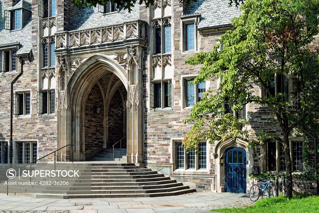 USA, New Jersey, Princeton. Buyers Hall at Princeton University.